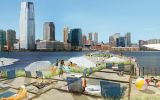 Proponen construir una 'playa flotante' en pleno Nueva York