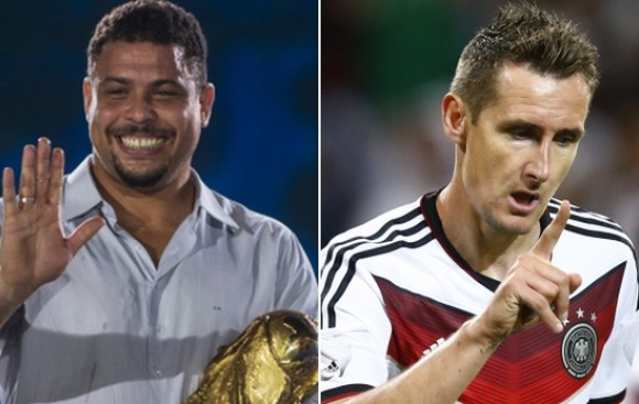 Ronaldo pide “mal de ojo a Klose” para que no lo supere