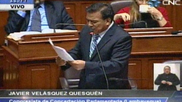 Velásquez: Este gobierno también indultó a narcotraficantes