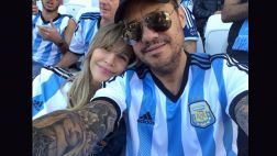 Marcelo Tinelli alienta a Argentina en partido frente a Suiza