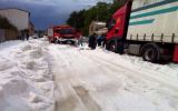 España vive una inusual granizada en pleno verano