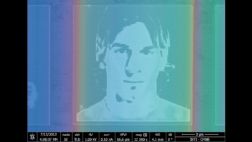 Reproducen la imagen de Messi más pequeña del mundo