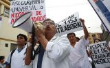 Huelga médica: planean entregar hospitales en Lima y regiones