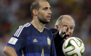 Zabaleta enfureció con periodista que preguntó sobre gol alemán