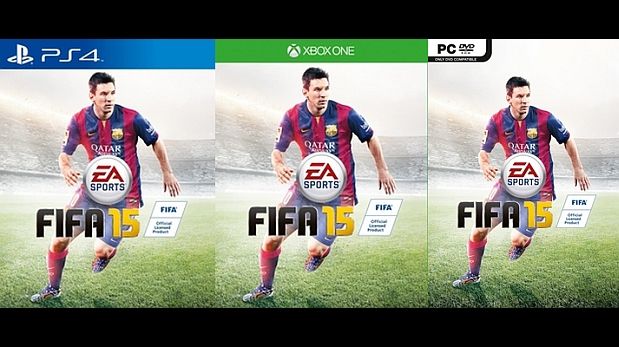 FIFA 15: Messi está en la tapa global para PS4, Xbox One y PC