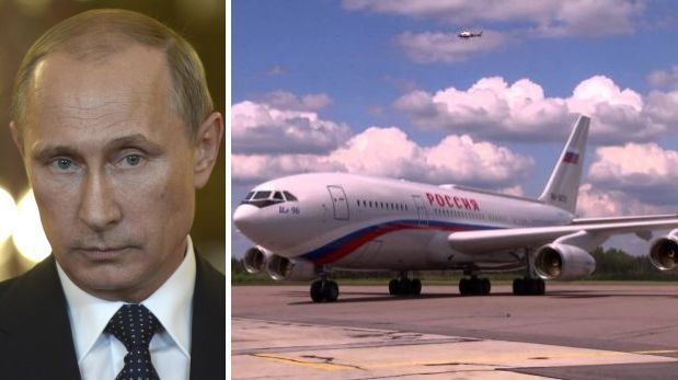 Medios rusos: objetivo de misil ucraniano era el avión de Putin