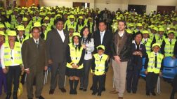 Seguridad vial: 584 escolares y padres son nuevos brigadistas