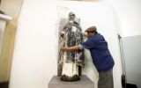 FOTOS: Los trabajos para el Santuario de San Martín de Porres