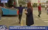 Preguntan a chofer por qué sube sus precios y escapa 'volando'