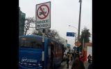 Un paradero indeciso en la Av. Arequipa
