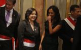 Fotos: Lo que no se vio en juramentación de Ana Jara