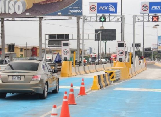 Todos los peajes de Evitamiento cuentan con sistema electrónico