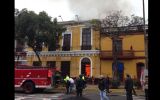 Fotos del incendio en Paseo Colón que destruyó un 2do piso