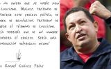 Crean fuente tipográfica con la letra de Hugo Chávez