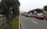 Tráfico y desorden en la Av. Brasil luego de la Parada Militar