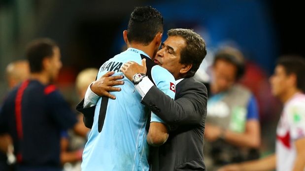 Resultado de imagen de jorge luis pinto y keylor navas
