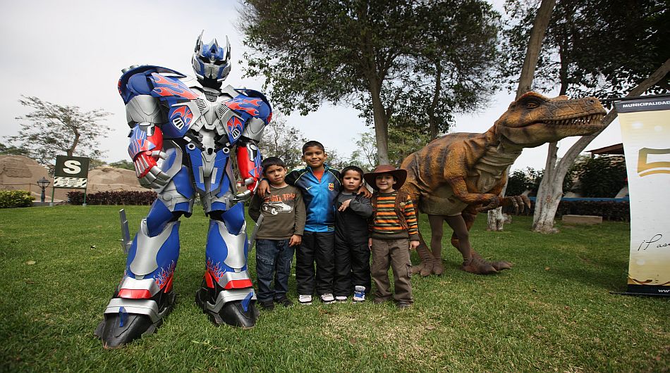 Habrá la exhibición de 200 Transformers y concursos de dibujo y pintura(Foto: Martín Acevedo / El Comercio)