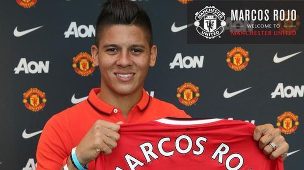Manchester United contrata a Marcos Rojo por cinco temporadas