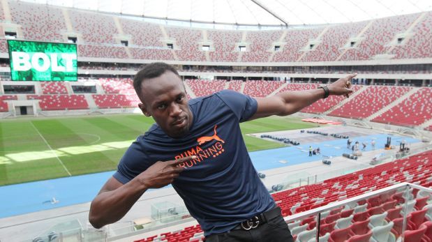 Usain Bolt está convencido de que puede mejorar sus récords