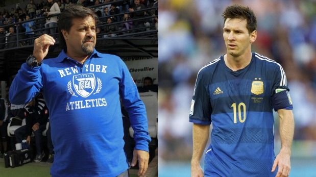 Caruso Lombardi: "Messi en España gambetea a los conitos"
