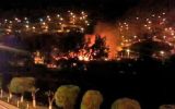 Huánuco: incendio deja en escombros sede de gobierno regional
