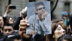 Los restos de Gustavo Cerati fueron sepultados en La Chacarita