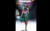 Juanita Burga desfiló con Alessandra Ambrosio en Madrid