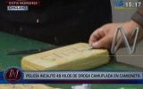Así fue el decomiso de los 48 kilos de clorhidrato de cocaína