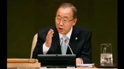 "Parece que el mundo se está derrumbando", advierte Ban Ki-moon