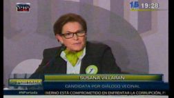 Susana Villarán no quiso decir quiénes financian su campaña