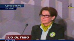 Susana Villarán: "Yo ofrezco cambios valientes y profundos"