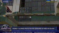 Rímac: colegio Esther Cáceres se cae a pedazos