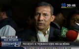 Humala tras el simulacro: "Sistema de comunicación sí funcionó"