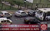 Ventanilla: acribillaron a chofer de auto a plena luz del día