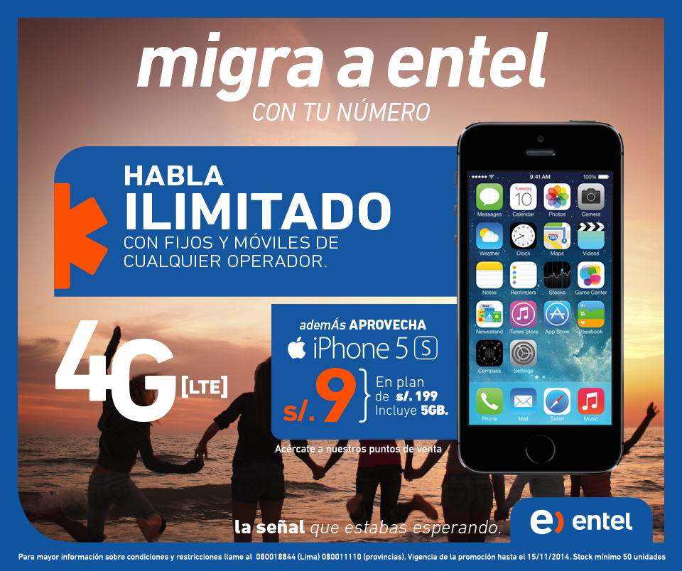 (Foto: Facebook de Entel Perú)