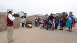 Miraflores: Realizan recorrido para personas con discapacidad