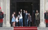 Ollanta Humala encabezó cambio de Guardia Montada en Palacio