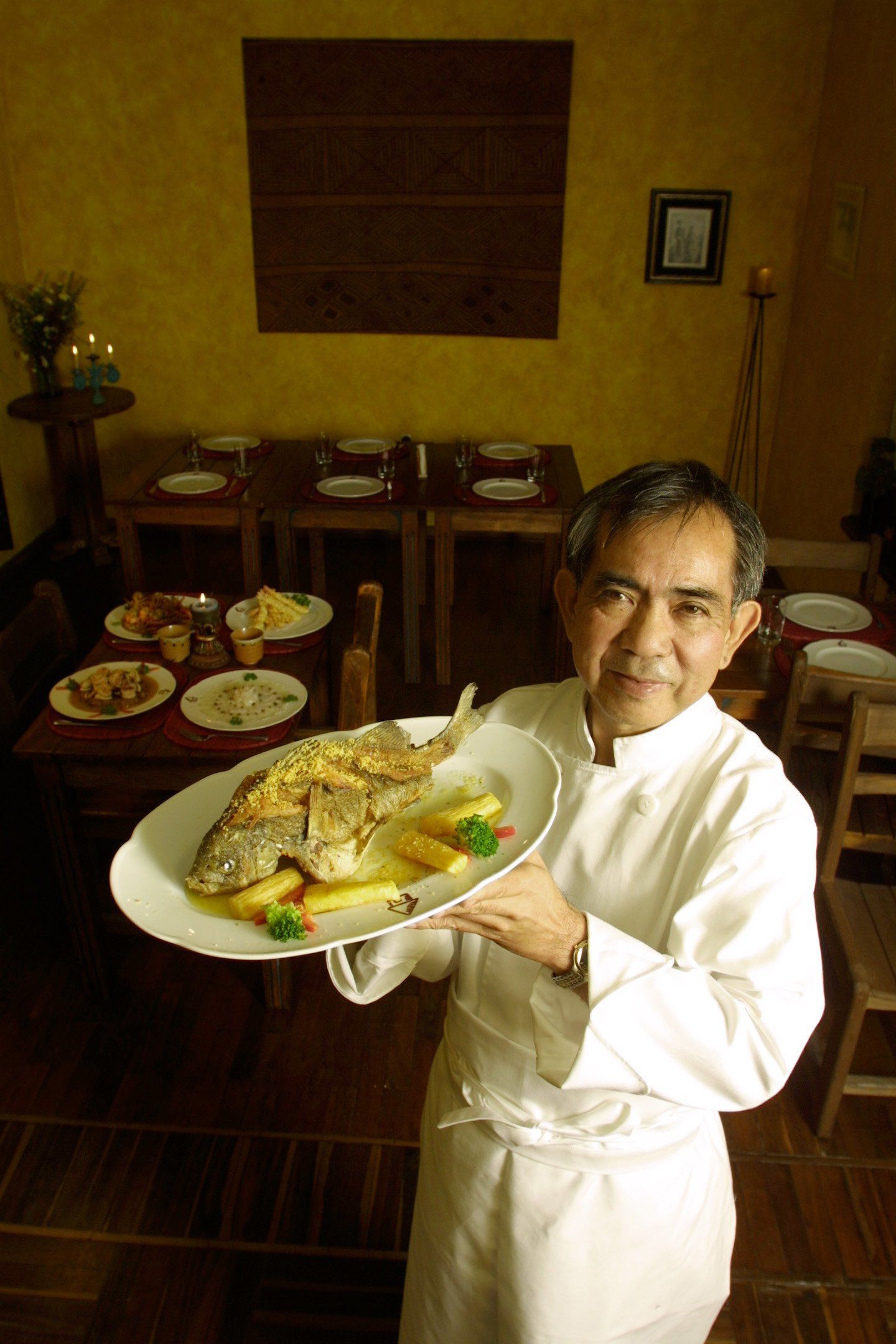 El recordado Darío Matsufuji en La Cocina de Darío. (Foto: El Comercio)