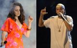 Su nueva víctima: Eminem amenazó con golpear a Lana del Rey