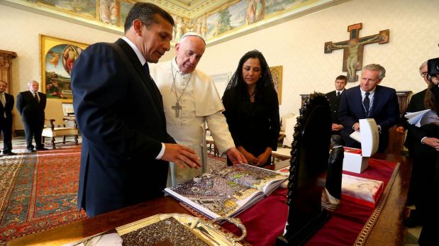 El libro que Humala le regaló al Papa tiene estas imágenes
