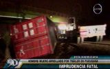 Accidente en Panamericana Sur: peatón murió en playa Pucusana
