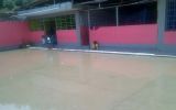 Colegio que se inunda por lluvias es inhabitable desde el 2012