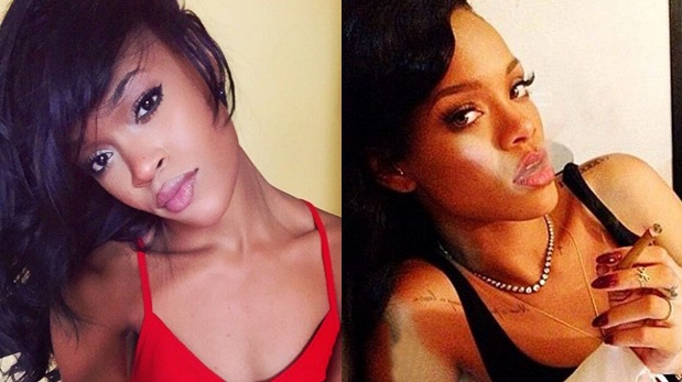 Image result for stunning instagram model lookalike of rihanna