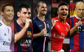 Cristiano Ronaldo y Lionel Messi nominados a once ideal UEFA