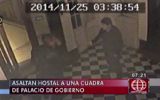 Asaltan hostal a una cuadra de Palacio de Gobierno