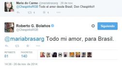 Chespirito murió: este fue su último mensaje en Twitter