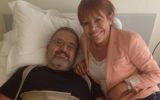 Beto Ortiz recibió visita de Magaly Medina en la clínica