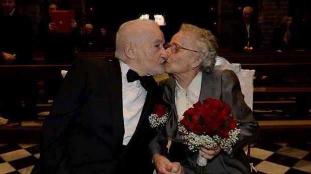 Facebook volvió a unirlos luego de 70 años y por fin se casaron