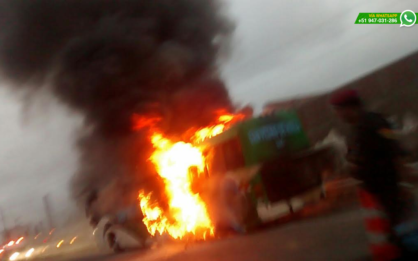 (Foto: WhatsApp/Carlos Yovera)