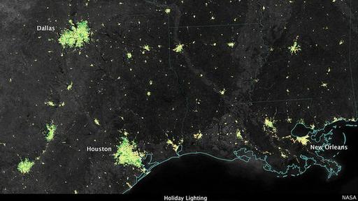 La cantidad de luz de los centros urbanos tiende a aumentar entre un 20 y 30% y entre un 30 y un 50% en las periferias.